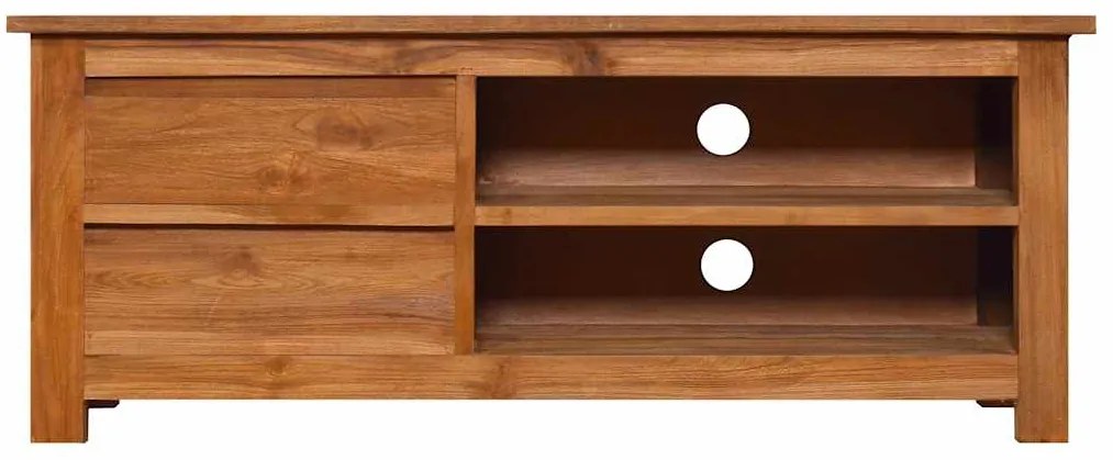 vidaXL Έπιπλο Τηλεόρασης 100 x 30 x 40 εκ. από Μασίφ Ξύλο Teak