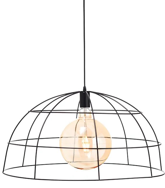 Φωτιστικό Κρεμαστο Aca OD543640 PROMETHEUS Μαύρο Ματ (Black Mat)