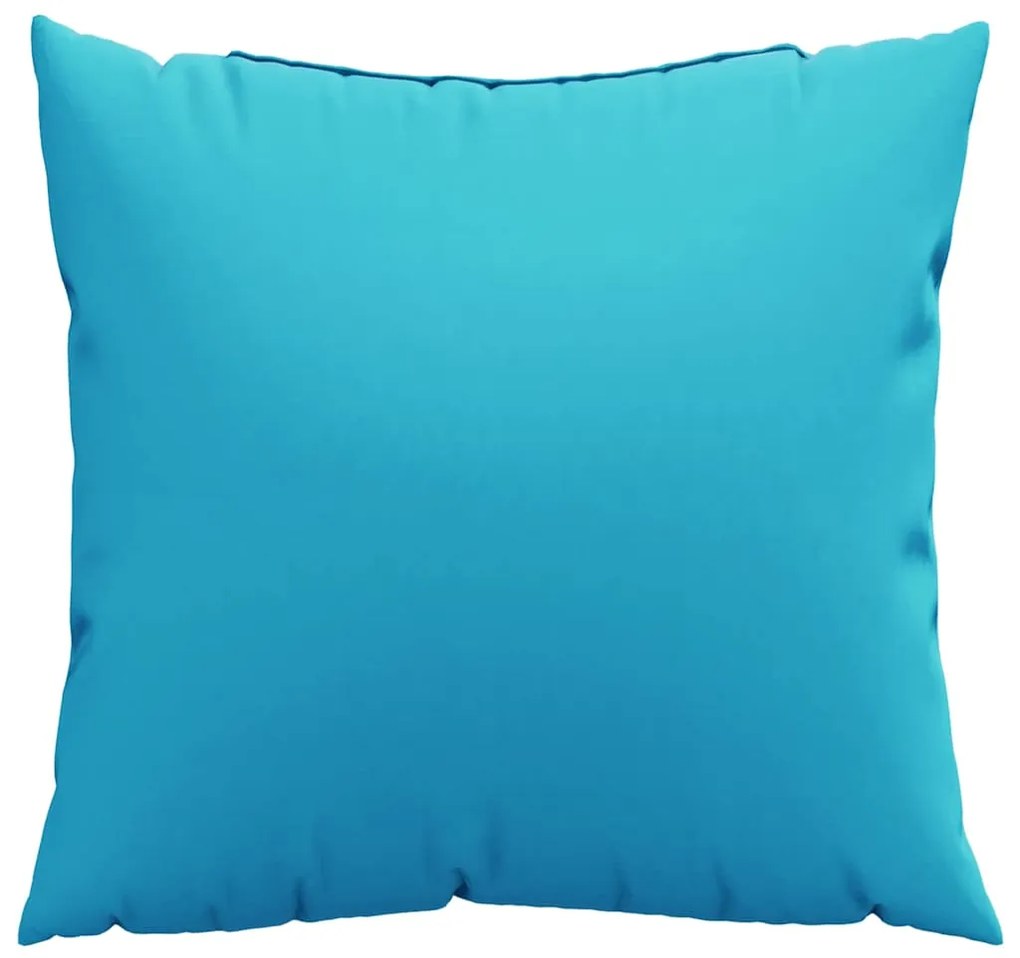 vidaXL Μαξιλάρια Ρίψης 4 pcs Τιρκουάζ 40 x 40 cm ύφασμα