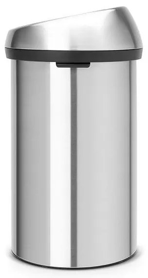 Κουτί Brabantia Touch Bin 647245, 60 λίτρα, Ομαλός και αθόρυβος βρασμός, Inox/mate