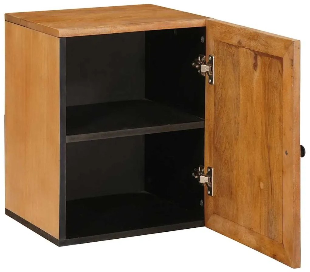 vidaXL Ντουλάπι Μπάνιου με αποθήκευση Ανοιχτό καφέ 38 x 33 x 48 εκ