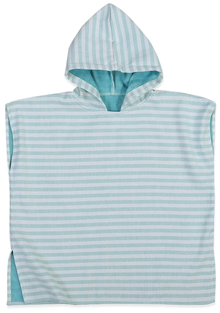 Παιδικό Πόντσο Nef-Nef Homeware Sweet Line Aqua