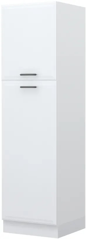 Επιδαπέδιο ντουλάπι ψηλό Evora K21-60-2KF-Λευκό - 60.00Χ60.00Χ216.00cm