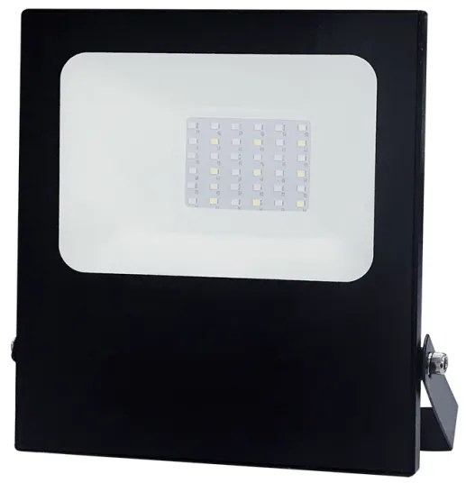 Προβολέας LED SMD IP66 30W Q30RGBW Μαύρο Αλουμίνιο 230V Aca-Q30RGBW-Μαύρο Q30RGBW