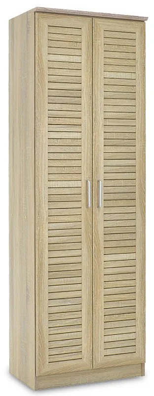 Intrahome Παπουτσοθήκη-ντουλάπα ELENA Intrahome 21 ζεύγων χρώμα sonoma 60x37x183εκ | SKU: INTRAPA-234111116