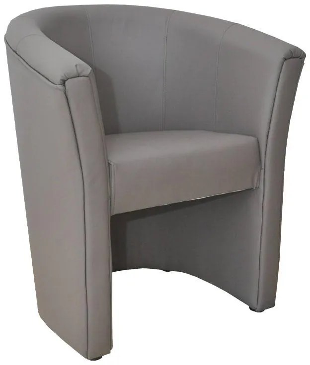 Πολυθρόνα F3 Lotus Fylliana Γκρί Δερματίνη 75x60x80 εκ. 75x60x80 εκ.