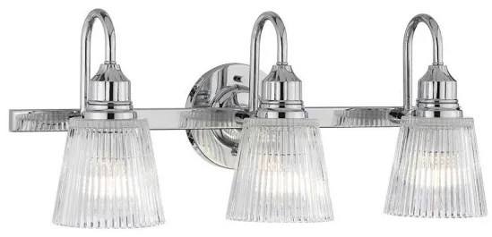 Απλίκα Φωτιστικό Μπάνιου 3xG9 Χρώμιο IP44 Addison QN-ADDISON3-BATH Quintiesse Elstead Lighting-QN-ADDISON3-BATH-Χρώμιο QN-ADDISON3-BATH