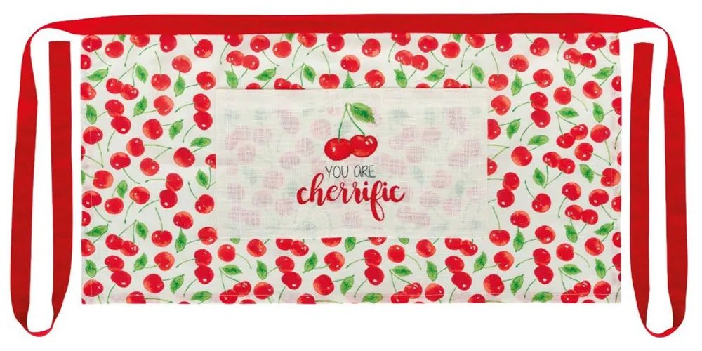 Ποδιά Κουζίνας Cucinare 243 Green-Red Kentia 100% Βαμβάκι