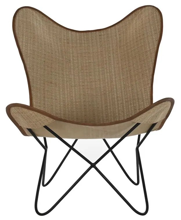 Καρέκλα DKD Home Decor Μέταλλο ρατάν (74 x 78 x 92 cm)