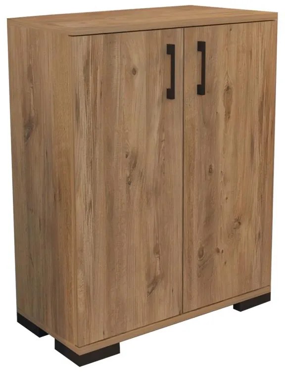 Ντουλάπι Yven oak μελαμίνης 65x32x83εκ