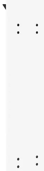 vidaXL Τοίχου Κρεμάστρα Λευκό 20 x 1.5 x 100 εκ Επεξεργασμένο ξύλο