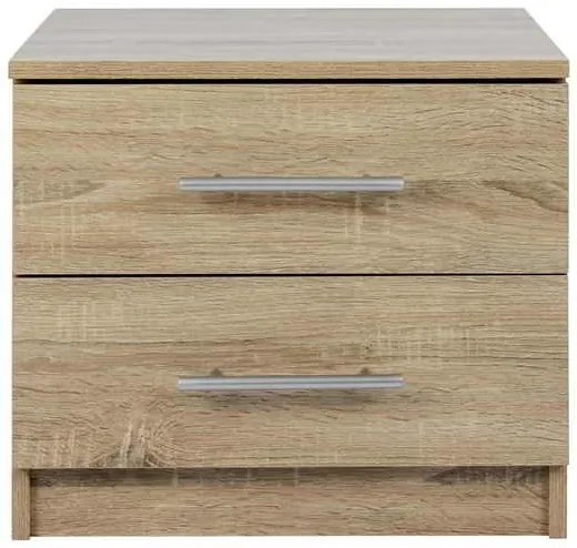 ΚΟΜΟΔΙΝΟ ΜΕΛΑΜΙΝΗΣ CHELSEA HM2220.02 SONAMA 48X40,5X41,5 εκ.