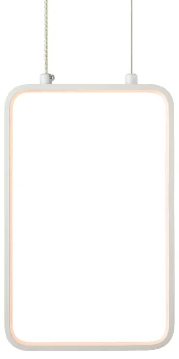Φωτιστικό Οροφής Μονόφωτο LED Aca Symetria V30LEDP18WH White