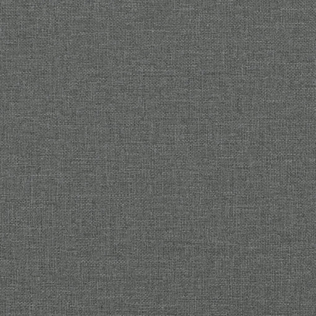 Καναπές Κρεβάτι Σκούρο Γκρι 90 x 190 εκ. Υφασμάτινος - Γκρι