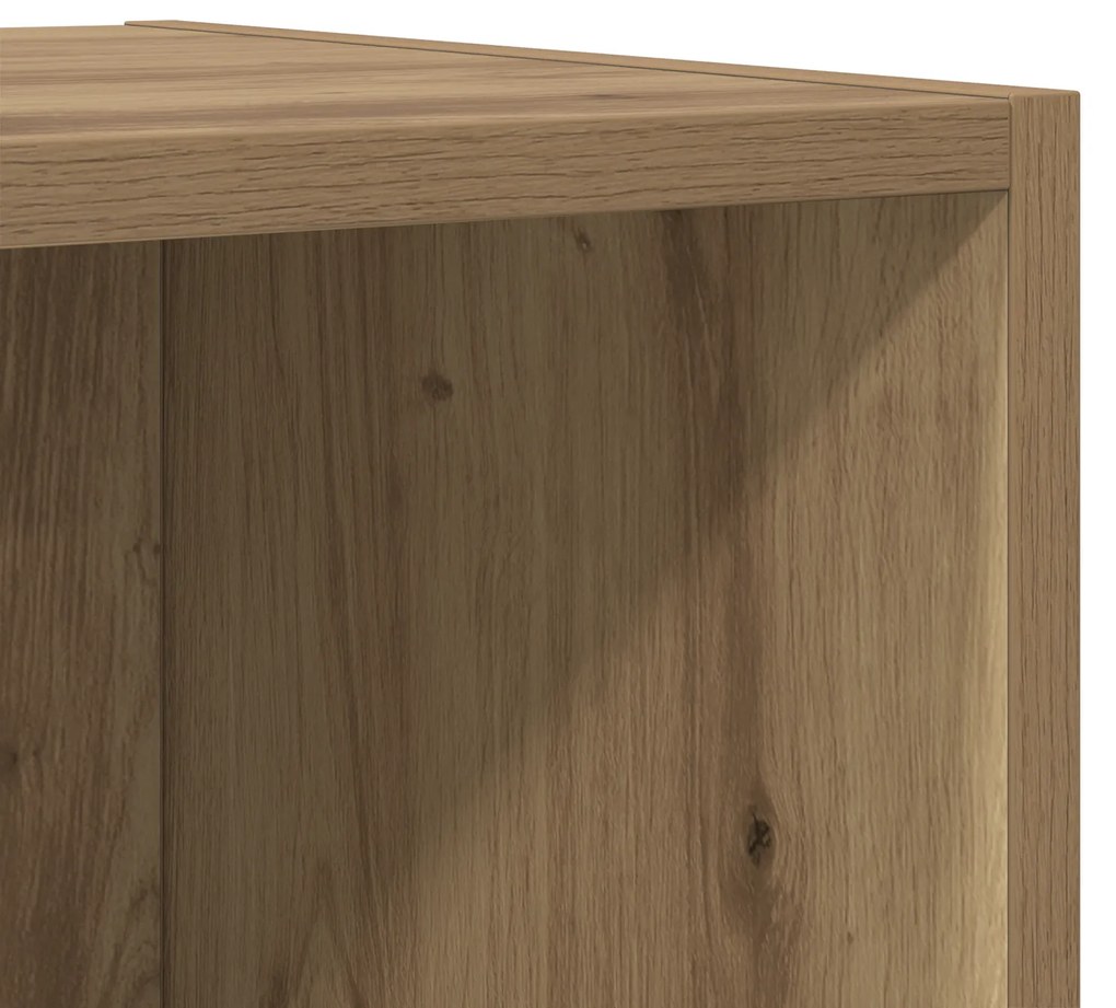 vidaXL Σετ επίπλου τηλεόρασης 2 pcs artisan δρυς 37 x 37 x 142.5 εκ