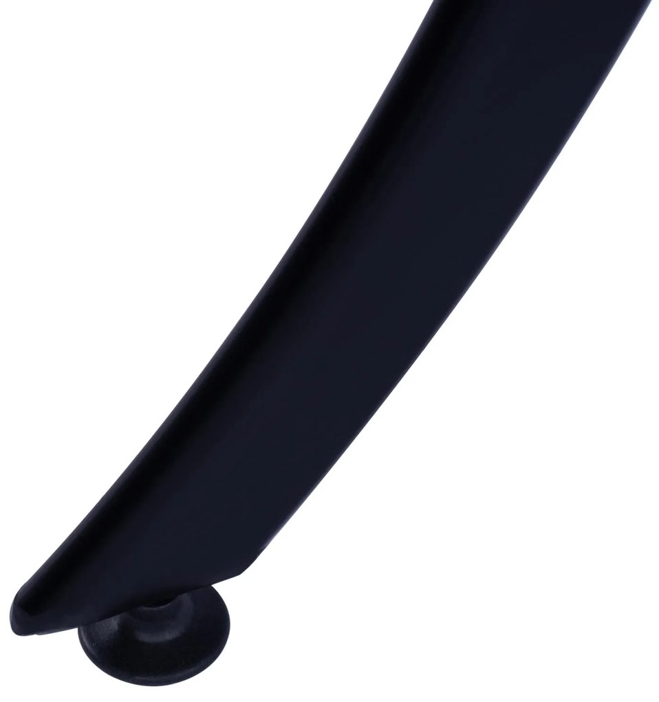 Τραπέζι JAXEN Αλουμινίου Μαύρο με Γυαλί Ασφαλείας και Textilene 120x70x78Υ εκ. 120x70x78 εκ.