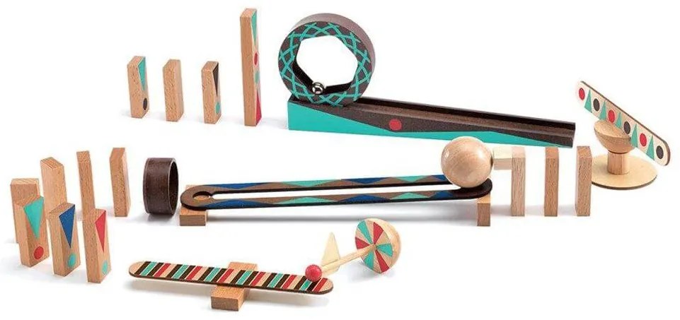 Κατασκευή Ντόμινο Zig &amp; Go Djeco 05640 28 τεμαχίων