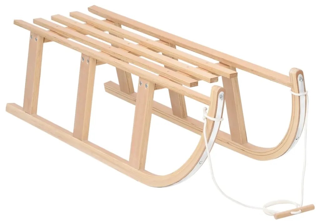 vidaXL Έλκηθρο Χιονιού 110 x 40 x 34 εκ. από Κόντρα Πλακέ