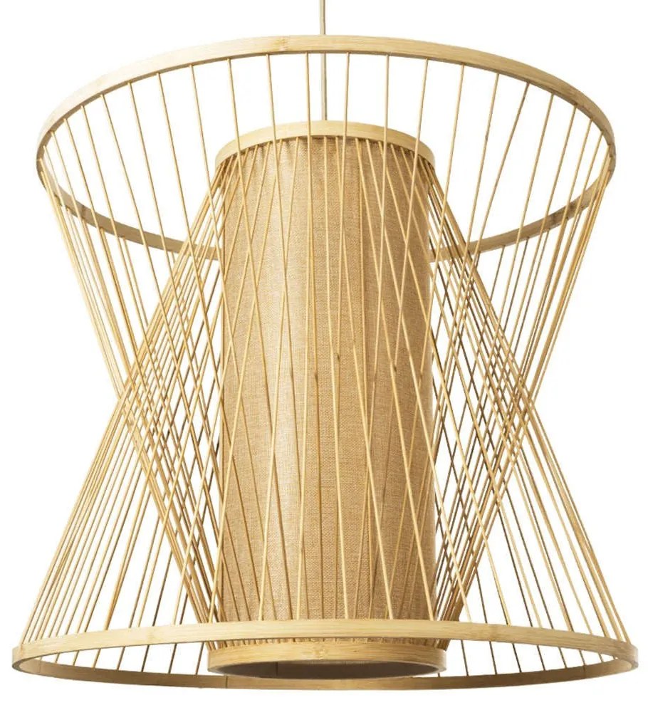Φωτιστικό Οροφής Boho Coral 01925 Φ60x50cm 1xE27 Beige GloboStar