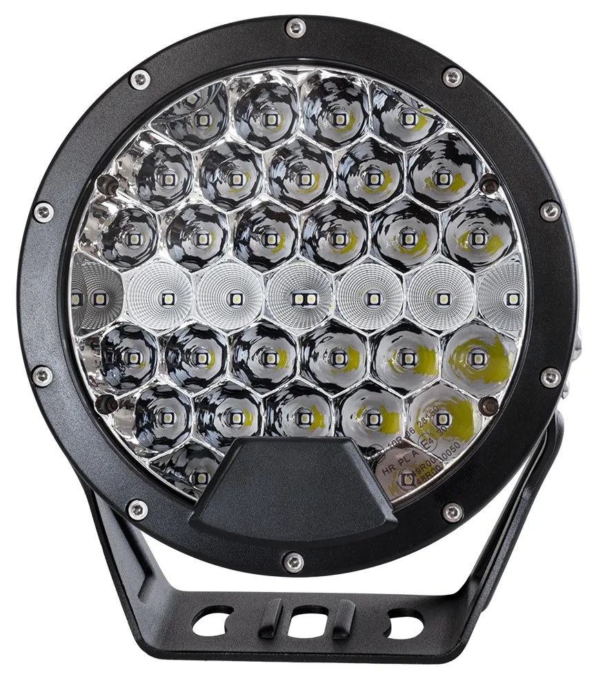 GloboStar® 85338 E4 Mark Vehicle &amp; JEEP Work Lights - Φώτα Εργασίας για Οχήματα και JEEP LED High Power 120W DC 10-30V Αδιάβροχo IP6K9K Ψυχρό Λευκό 6000K M18 x Π7 x Υ19cm