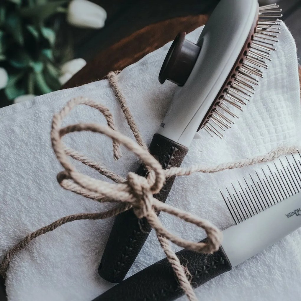 Βουρτσα Ξεμπερδεματος Hunter Αυτο-καθαρισμός