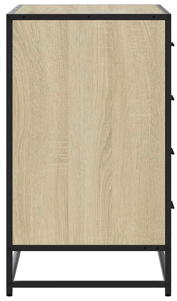 vidaXL Συρταριέρα Sonoma Δρυς 70x41x70 εκ. από Επεξεργασμένο Ξύλο