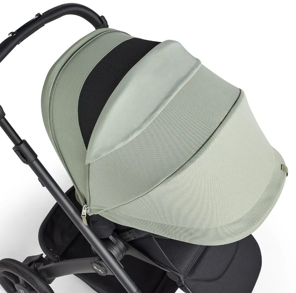 Καρότσι και PortBebe Σύστημα μεταφοράς (6τμχ) Silver Cross Tide Sage