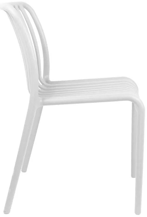 Καρέκλα Zoi pp σε λευκή απόχρωση 42x58x79εκ 42x58x79 εκ.