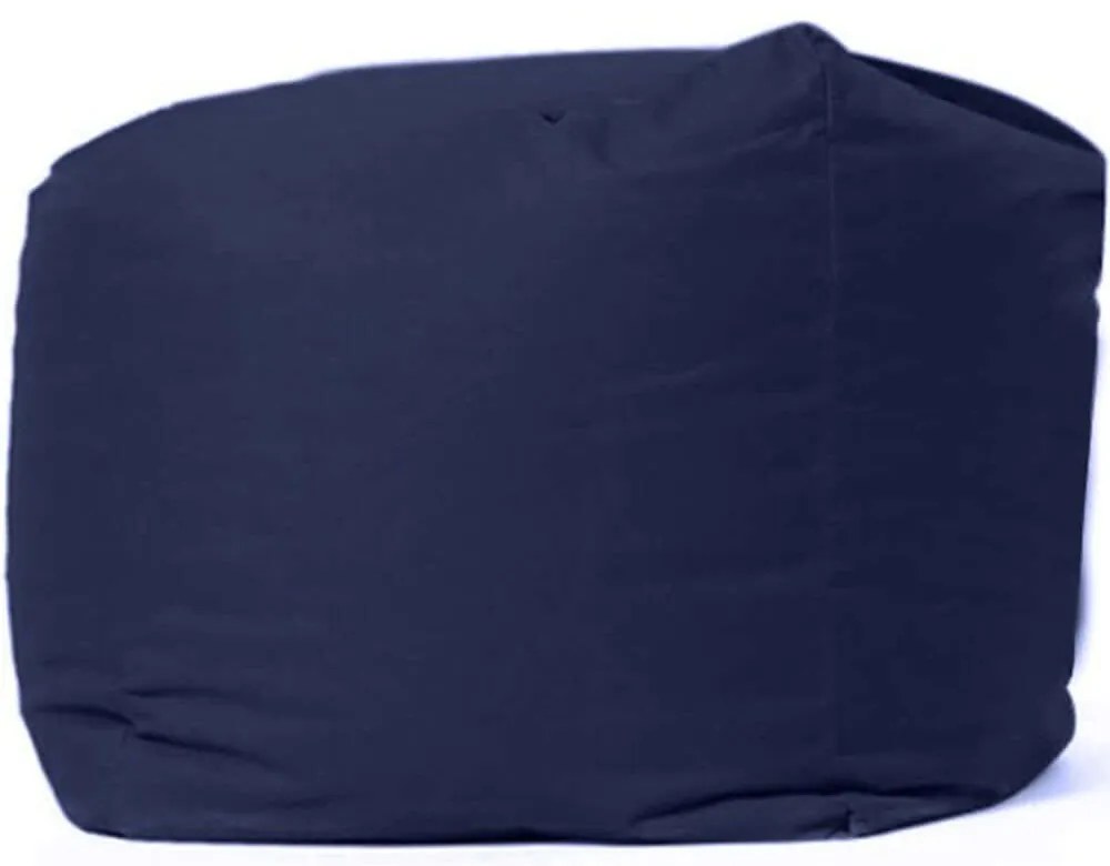 Πουφ Αδιάβροχο Square 248FRN1301 45x45x45cm Dark Blue