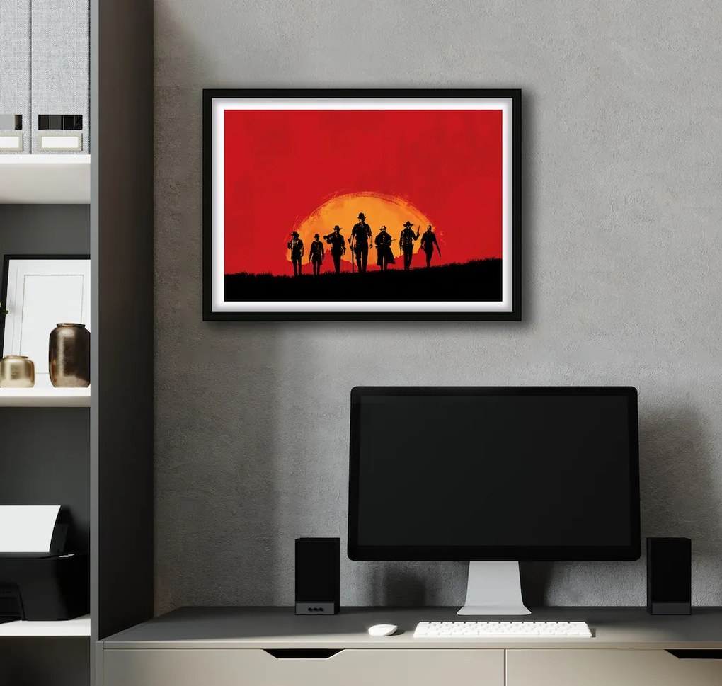 Πόστερ &amp; Κάδρο Red Dead Redemption II GM006 21x30cm Εκτύπωση Πόστερ (χωρίς κάδρο)