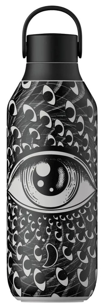 Μπουκάλι Θερμός Series 2 Studio Chilly's με χωρητικότητα 500ml και διατήρηση θερμοκρασίας 12h ζεστό / 24h κρύο - The all seeing eye