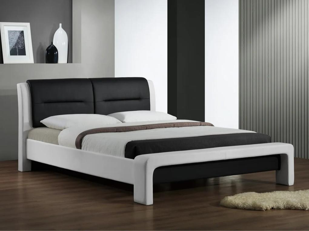 Κρεβάτι Houston 307, Μονόκλινο, Άσπρο, 120x200, Οικολογικό δέρμα, Τάβλες για Κρεβάτι, 132x231x91cm, 47 kg | Epipla1.gr