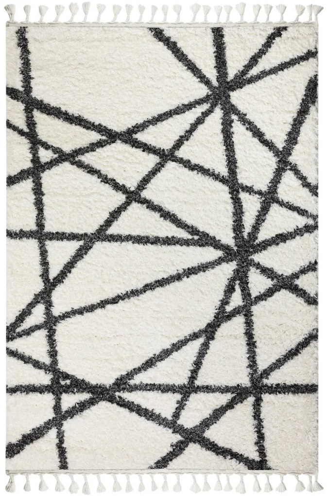 Χαλιά Conceptum 2991A - White, Anthracite (120 x 180)