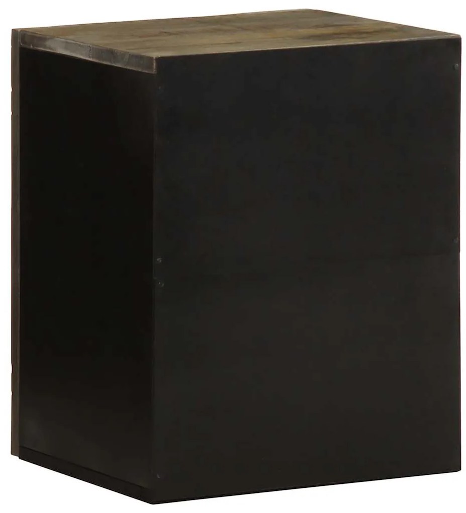 vidaXL Ντουλάπι Μπάνιου Επιτοίχιο 38x33x48 εκ. από Μασίφ Ξύλο Μάνγκο