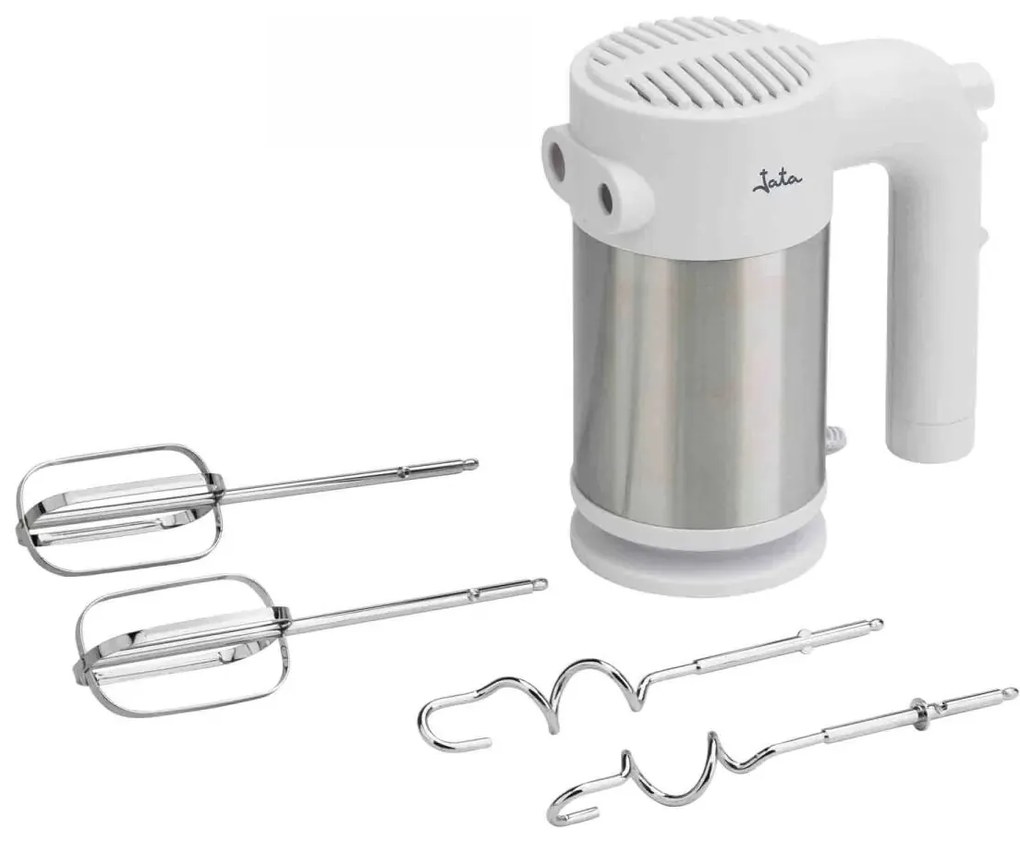 Μπλέντερ/Μίξερ ζαχαροπλαστικής JATA JEMA1240 Λευκό Χάλυβας 400 W