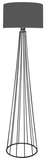 ΦΩΤΙΣΤΙΚΟ ΔΑΠΕΔΟΥ ΜΕΤΑΛΛΙΚΟ ΓΚΡΙ HM7581.01 Φ38x155 εκ.