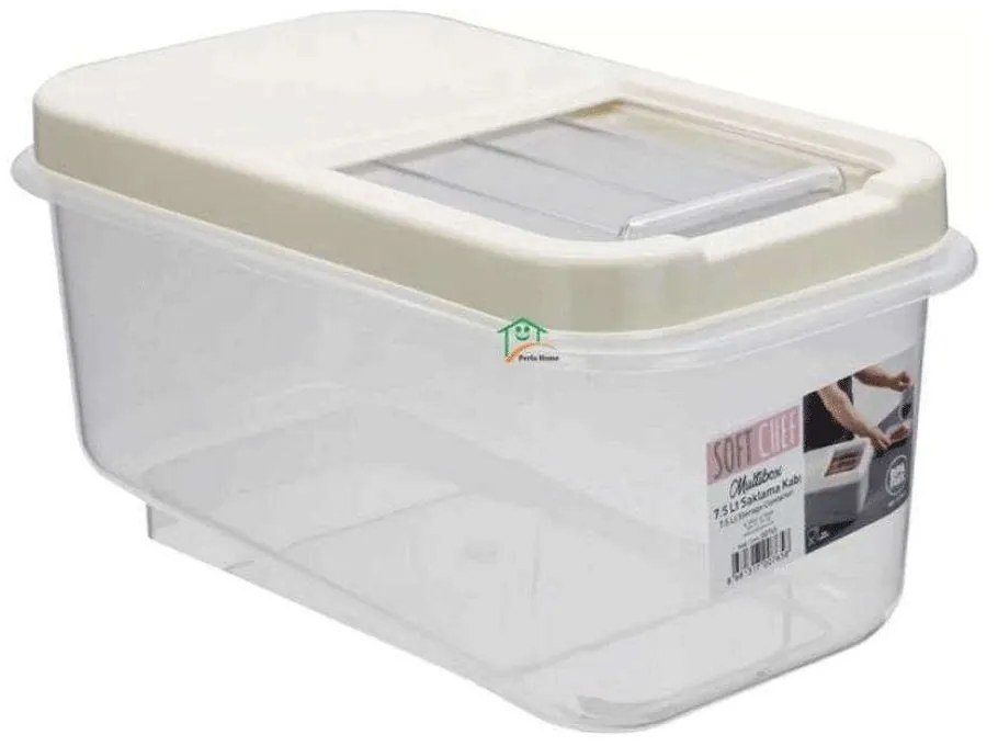 Δοχείο Τροφίμων Ορθογώνιο AY00000765 34,5x19x17,5cm 7Lt Clear Max Home Plastic