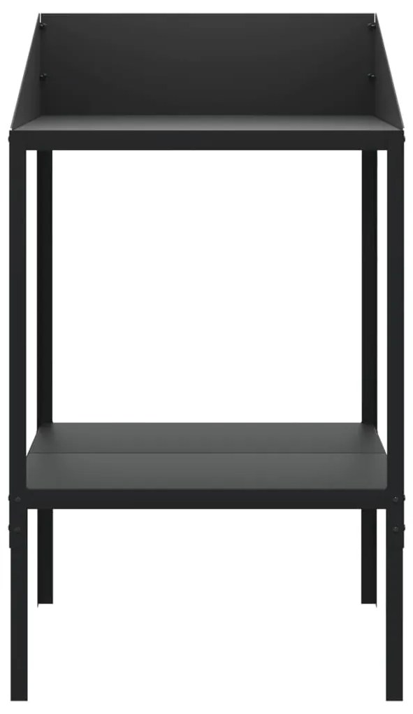 vidaXL Βάση Φυτών Ανθρακί 56,5 x 54,5 x 100 εκ. από Γαλβαν. Ατσάλι