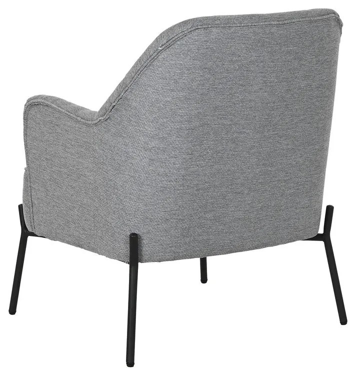 Πολυθρόνα DKD Home Decor Γκρι Μέταλλο 65 x 73 x 79,5 cm