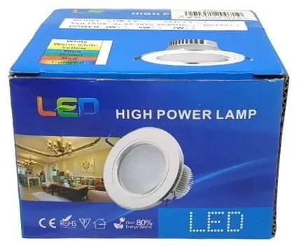 LED λάμπα υψηλής ισχύος λευκό φως - High power lamp white