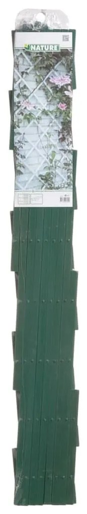 Nature Καφασωτό Κήπου Πράσινο 100 x 200 εκ. από PVC 6040704 - Πράσινο