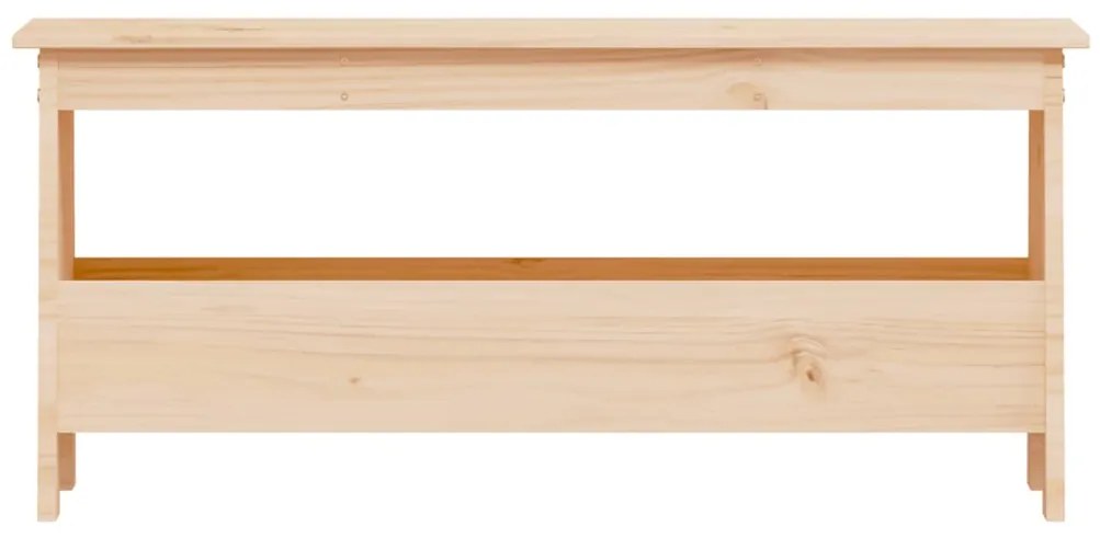 vidaXL Παγκάκι Χολ 100x28x45 εκ. από Μασίφ Ξύλο Πεύκου