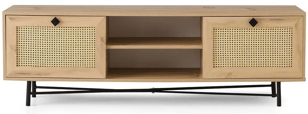 Έπιπλο Τηλεόρασης Begonya 854KLN3036 180x40x60cm Oak