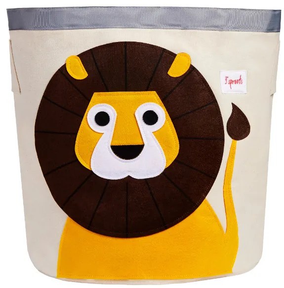 Καλάθι για παιχνίδια 3Sprouts "Lion"