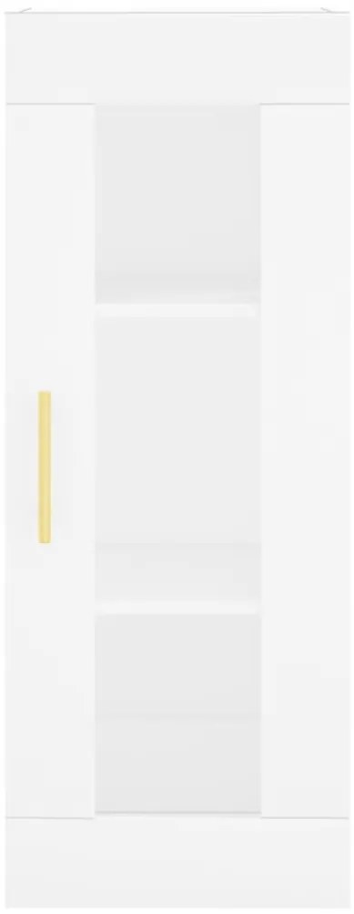 vidaXL Ντουλάπι Τοίχου Λευκό 34,5 x 34 x 90 εκ.