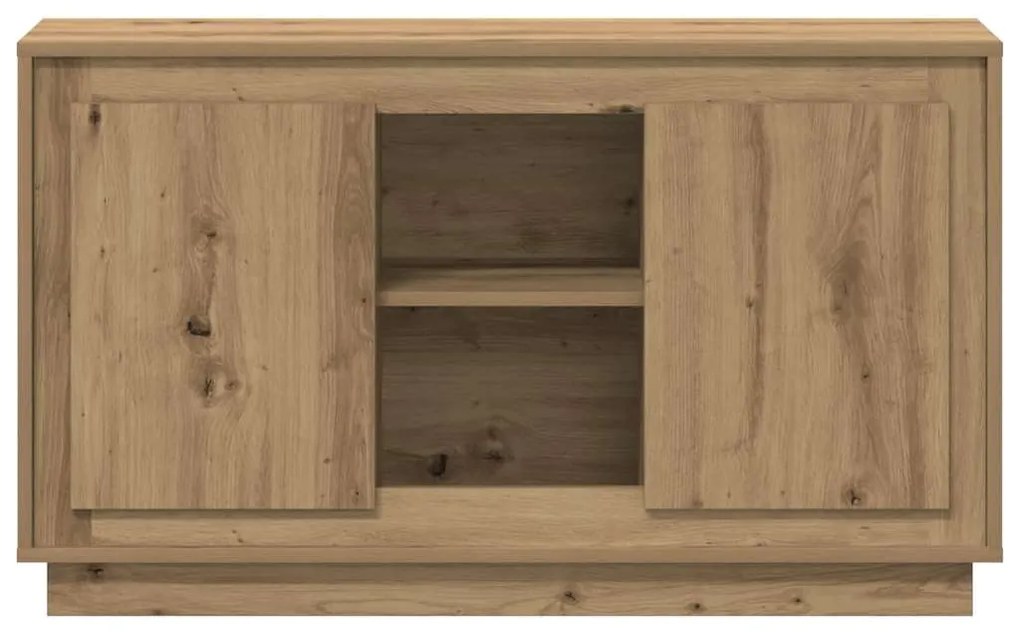 vidaXL Μπουφές Αρτισιανή Δρυς 102x35x60 εκ. από Επεξεργασμένο Ξύλο
