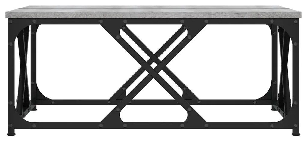 vidaXL Τραπεζάκι Σαλονιού Γκρι Sonoma 70x70x30 εκ. Επεξεργασμένο Ξύλο