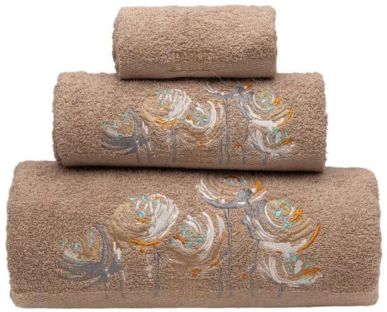 Σετ πετσέτες Art 3391 Σετ 3τμχ Μόκα   Beauty Home
