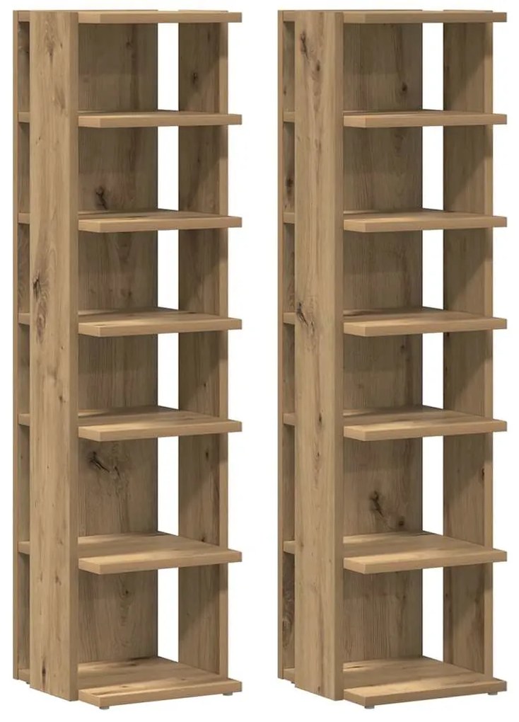 vidaXL Τραπεζάκι σαλονιού Artisan Oak 40x40x43 cm Κατασκευασμένο ξύλο