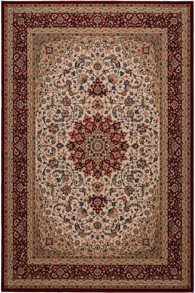 Χαλί Lovewool 24201 51036 Red-Multi Βιοκαρπέτ 200X300cm